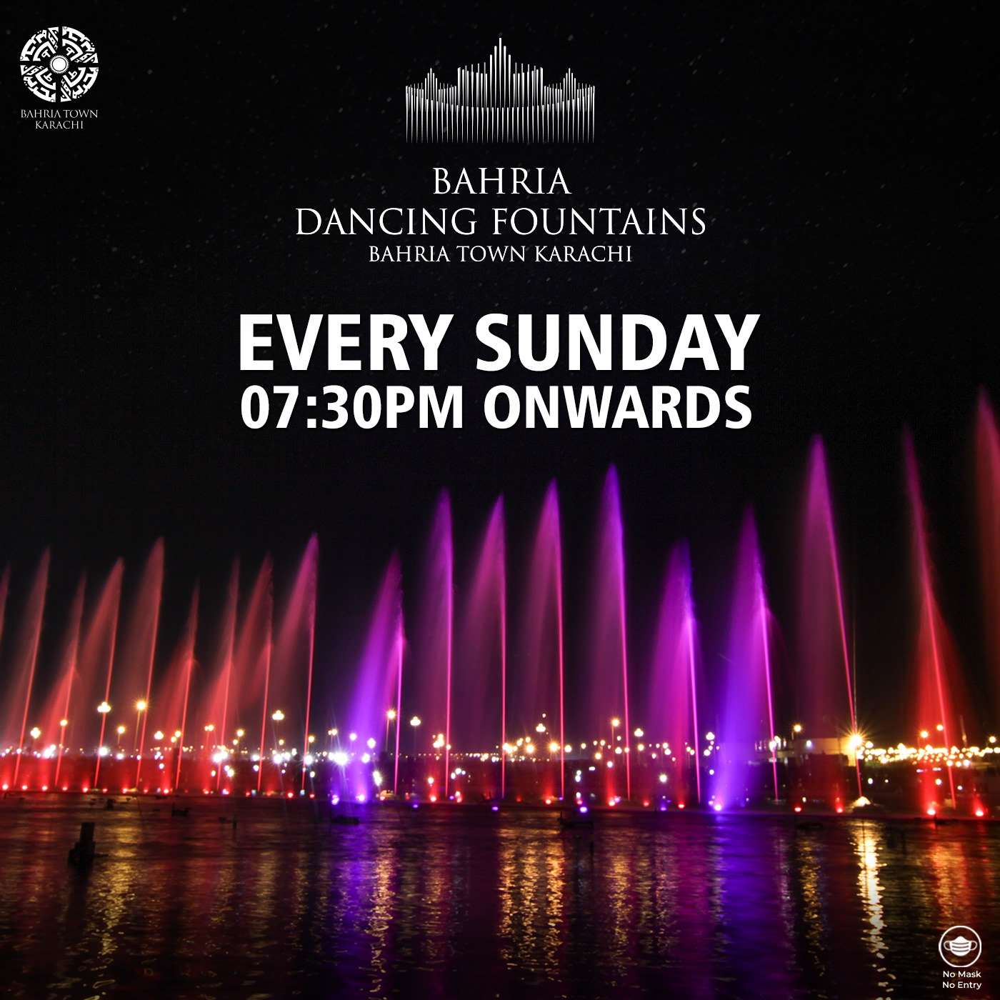 Bahria Dancing Fountain Show Asias Largest Choreographed Fountain