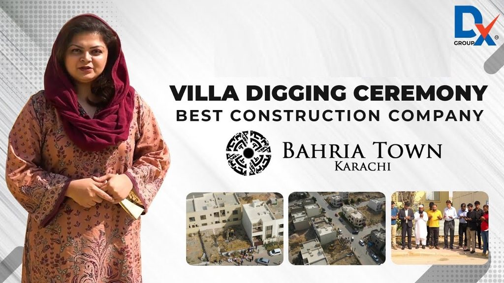 Villa Digging Ceremony in Bahria Town Karachi